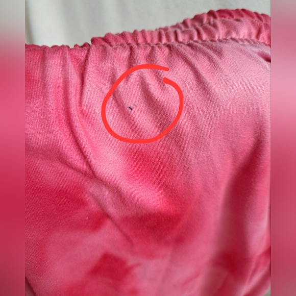 Mens Red Tie Dye Kool Aid Sweatpants - Picture 14 of 14